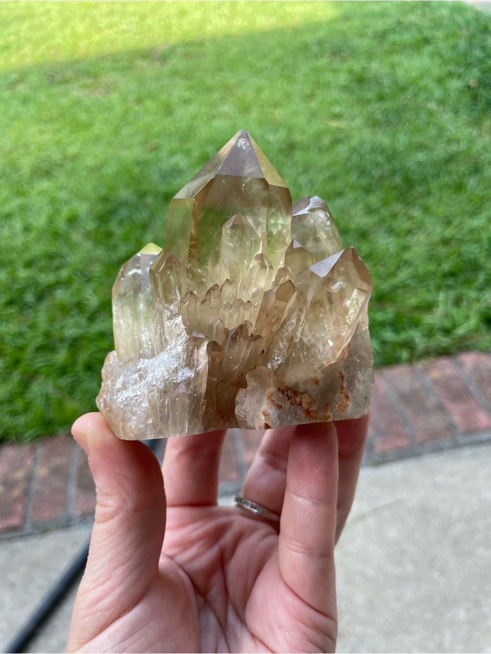 Citrine Crystal Cluster